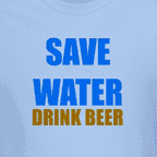 Men's Beer t-shirts - Blue men's tee.