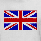 Cool British Flag / Union Jack t-shirts - Men's white t-shirt.