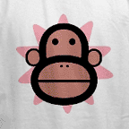 Cool Monkey t-shirts - Men's white t-shirt