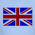 Fun t-shirts - men's colored t-shirts, british flag t-shirt.
