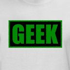 Geek t-shirts, mens white t-shirt.