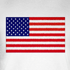 US Flag t-shirts, mens white us flag t-shirt.