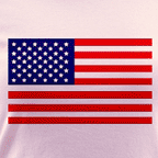 US Flag t-shirts, womens light colored t-shirts.
