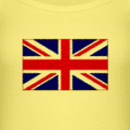 British flag union jack t-shirts - womens colored tank top.