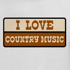 Music T-shirts - I Love Country music t-shirt