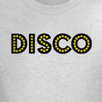 Music t-shirts - Mens colored Disco t-shirt.