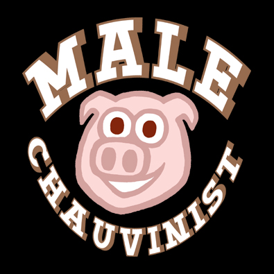 Male chauvinist pig t-shirts and clothing
