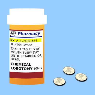 Chemical Lobotomy Pills Pharmaceutical Industry