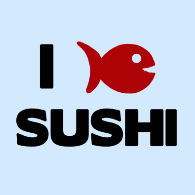 Sushi Fish Lovers I Love Sushi T-shirts