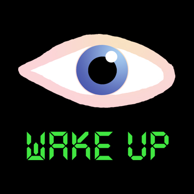Wake up Eye - Digital Alarm Clock t-shirts and clothing