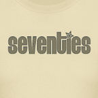 Vintage style seventies 1970s t-shirts, womens colored t-shirt.