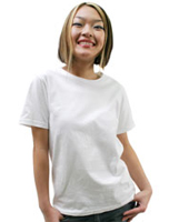 women's regular classic scoop neck t-shirts